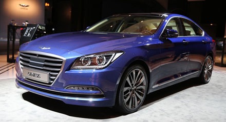Hyundai Genesis  sedan mới ra mắt tại Hàn Quốc